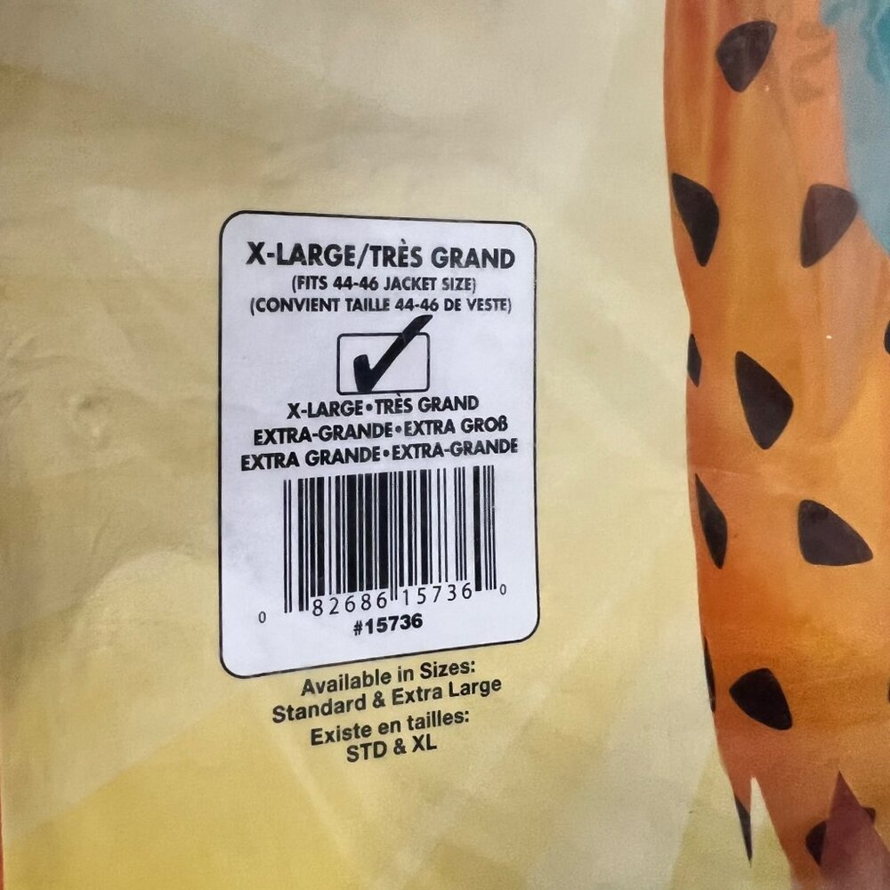 Flintstones Fred Halloween Costume Adult Size X-Large - Picture 3 of 8